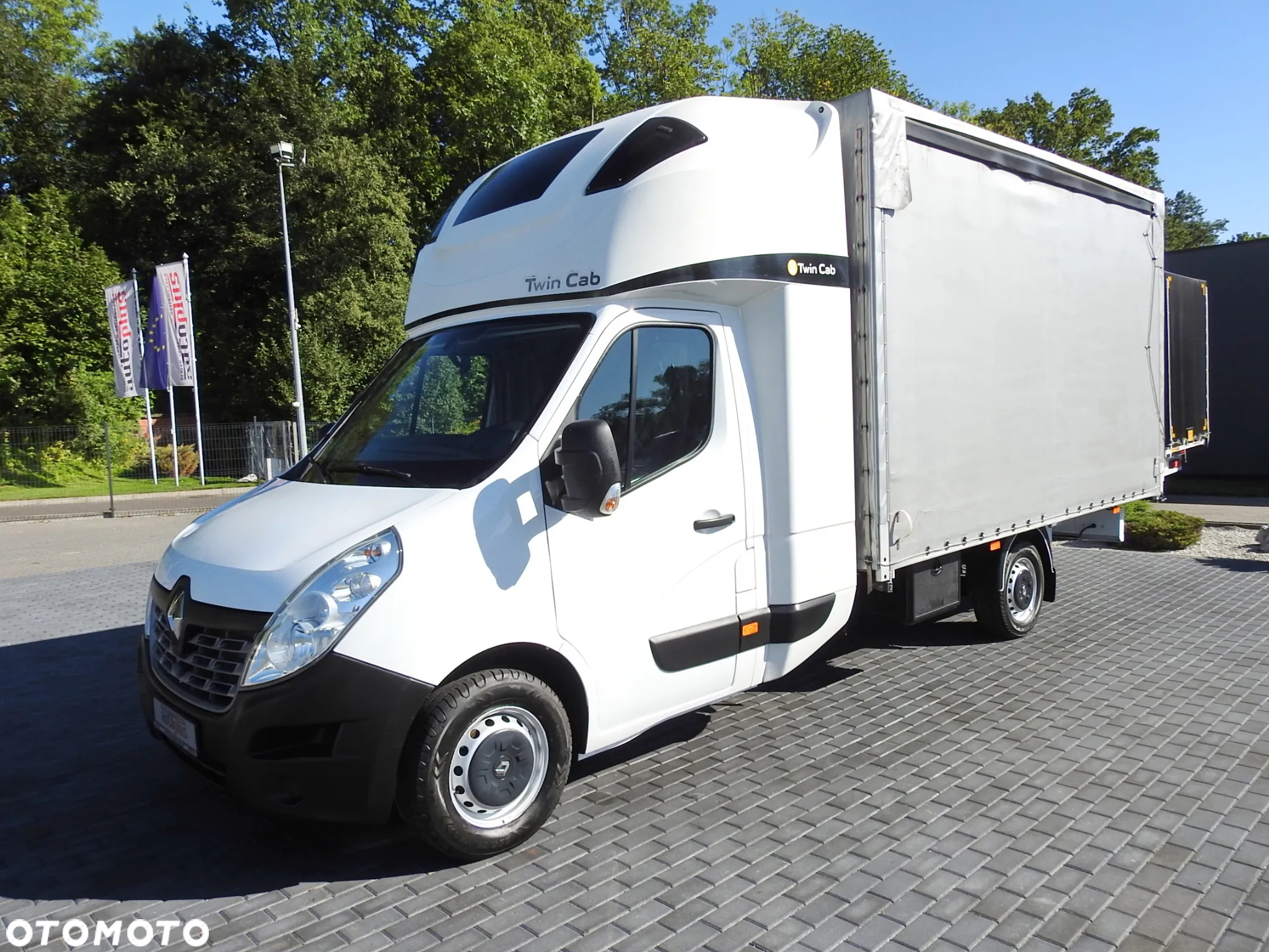 Renault MASTER PLANDEKA 8 PALET WEBASTO TEMPOMAT KLIMATYZACJA PNEUMATYKA 170KM [ 854886 ] - 7