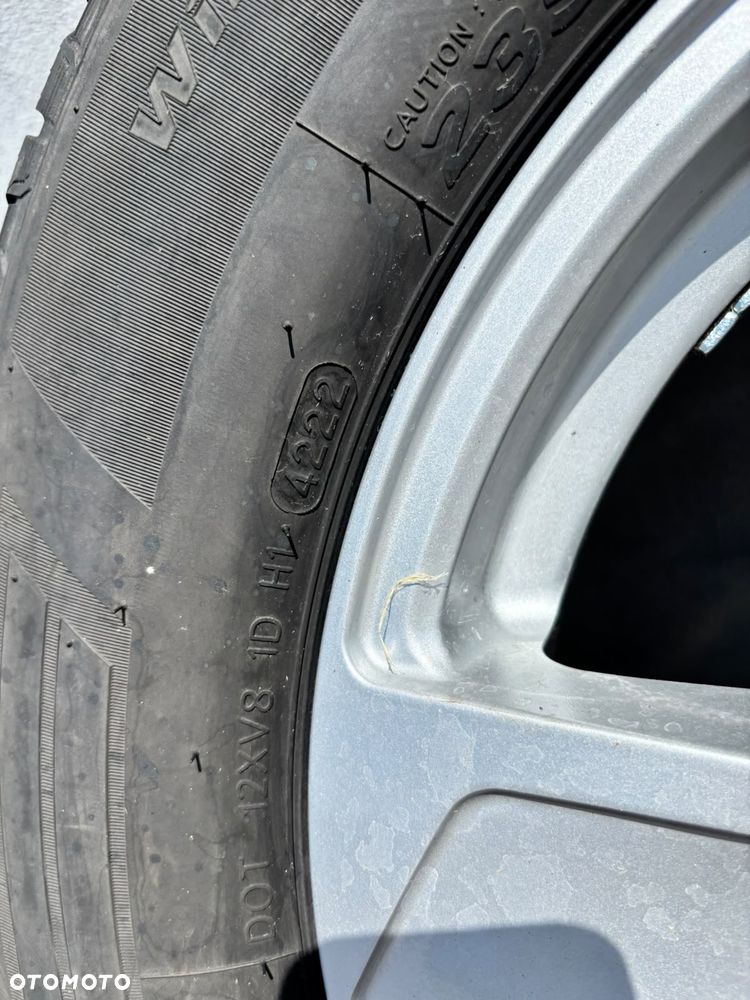 VW CRAFTER II KOMPLET KÓŁ HANKOOK 235/65/16C ZIMA VANTRA LT WINTER I*CEPT LV FELGI ALU - 16
