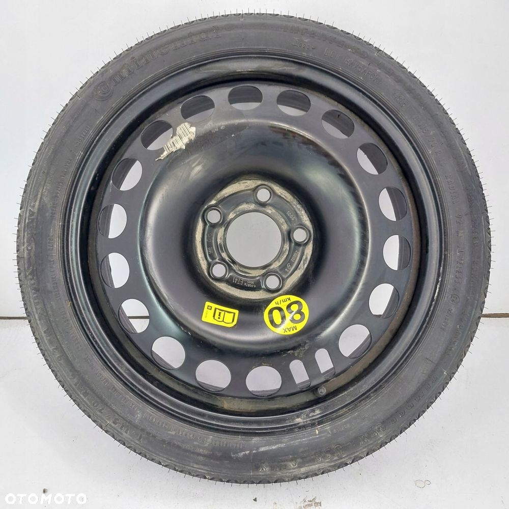 Koło dojazdowe Dojazdówka 16 5x110 Opel Vectra C, Astra H 115/70R16 B2109 - 1