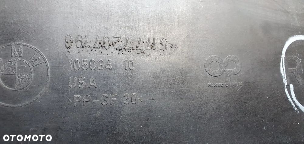 Listwa progowa prawa M-Pakiet BMW X5 E70 8038290 7207196 - 9