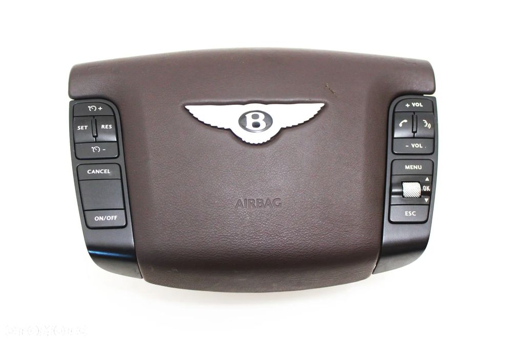 Airbag poduszka kierowcy brązowa OE Bentley Continental GT GTC Flying Spur