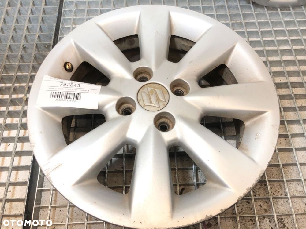 FELGI ALU KOMPLET 15 6J 4X100 53 ET 45  SUZUKI   DH6019 - 5