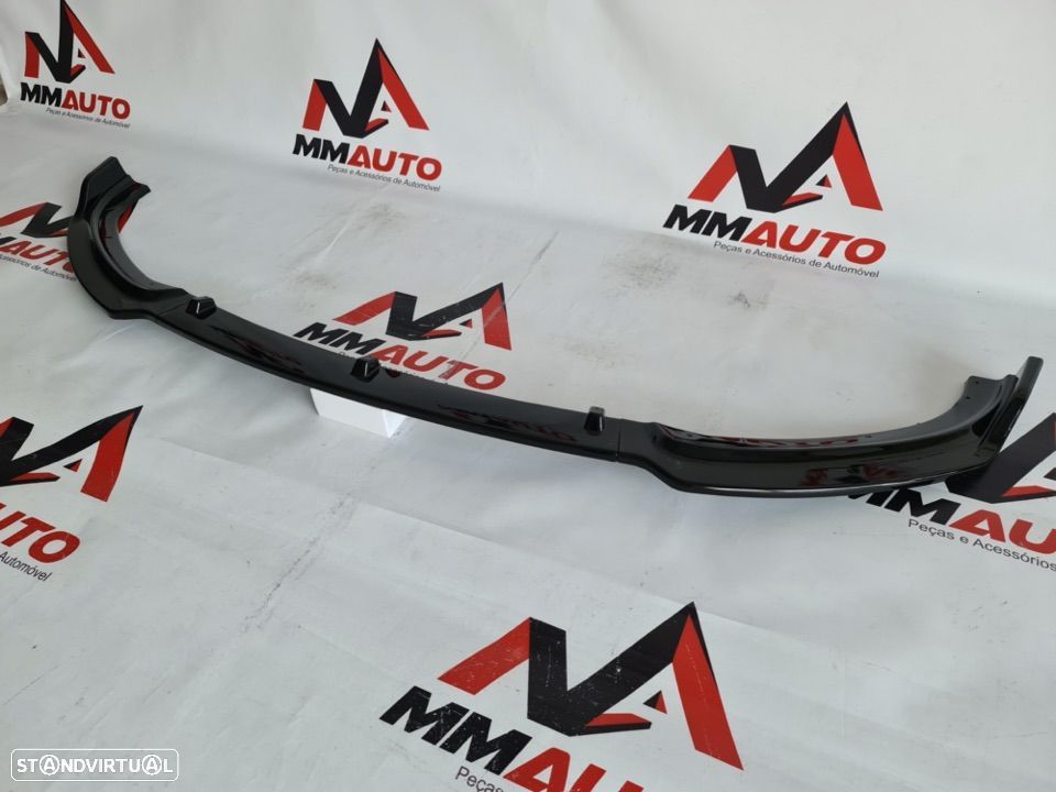 Spoiler Frontal BMW F30 F31 Preto Brilho - 4