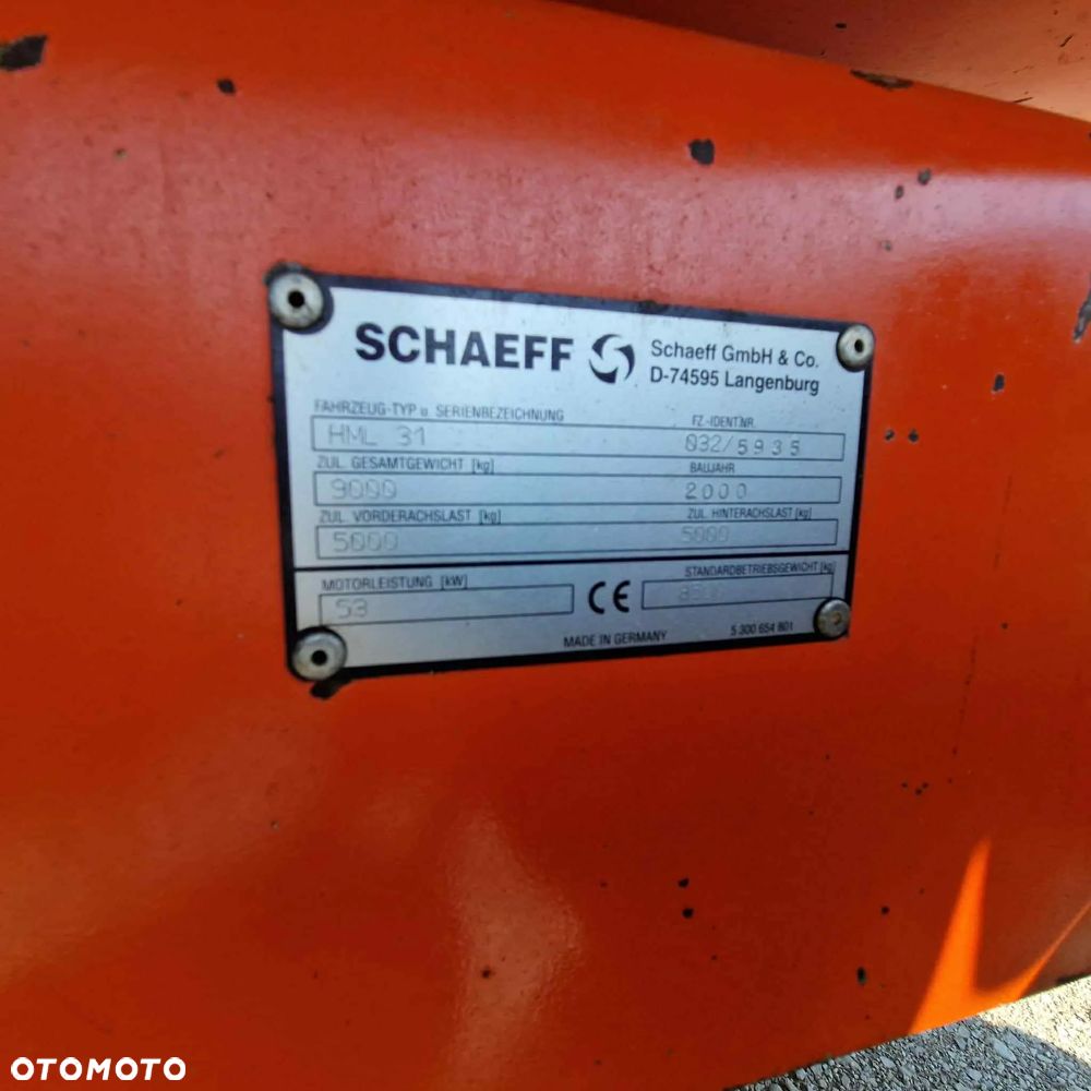Schaeff HML 31 - 10