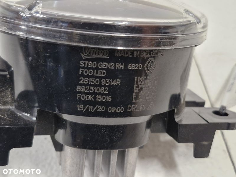 RENAULT KADJAR LIFT HALOGEN LED PRAWY PRZÓD 261509314R - 7