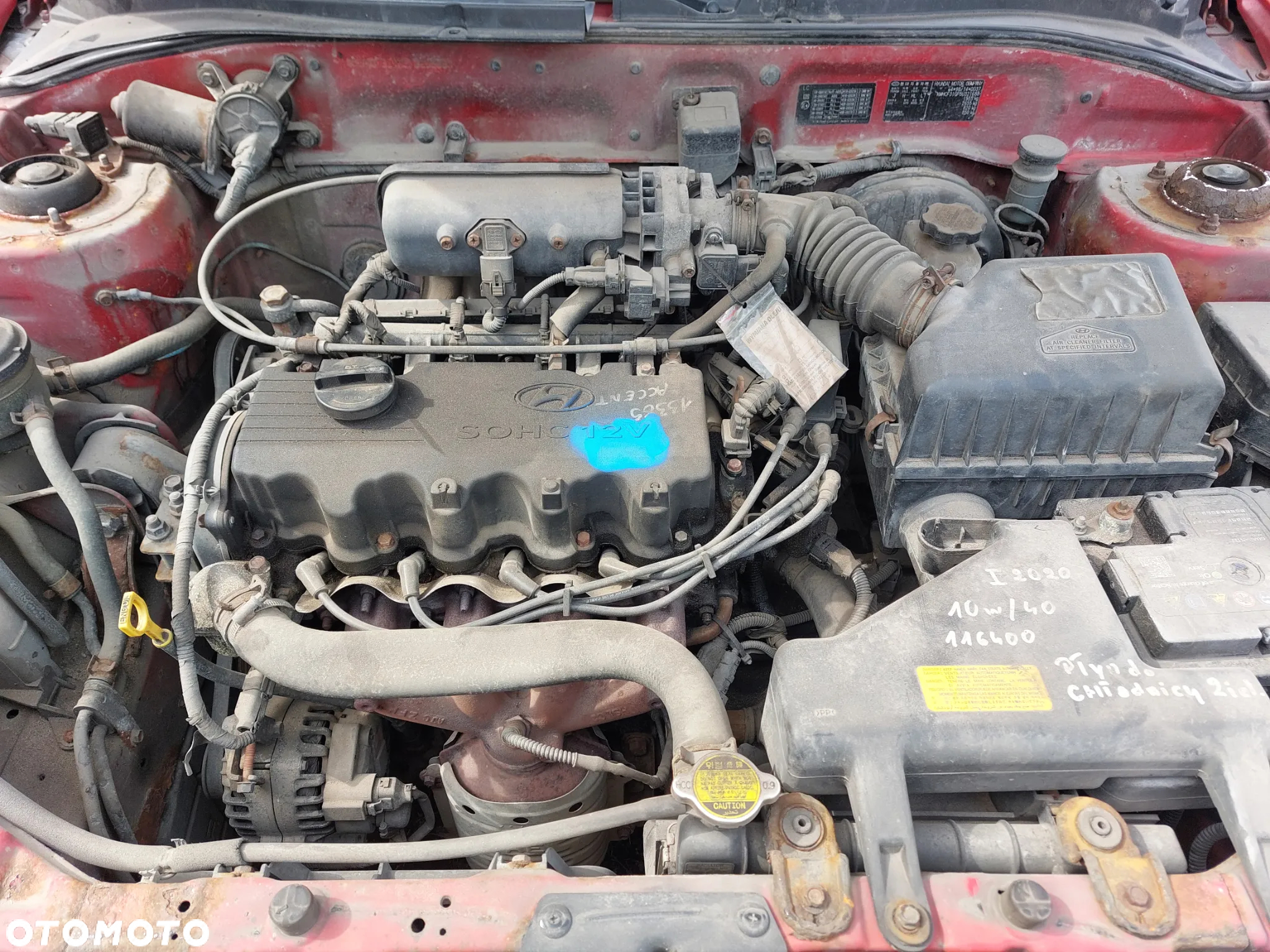 Zderzak HYUNDAI ACCENT 1,5B 04R. maska,drzwi,klapa,lampy... - 5