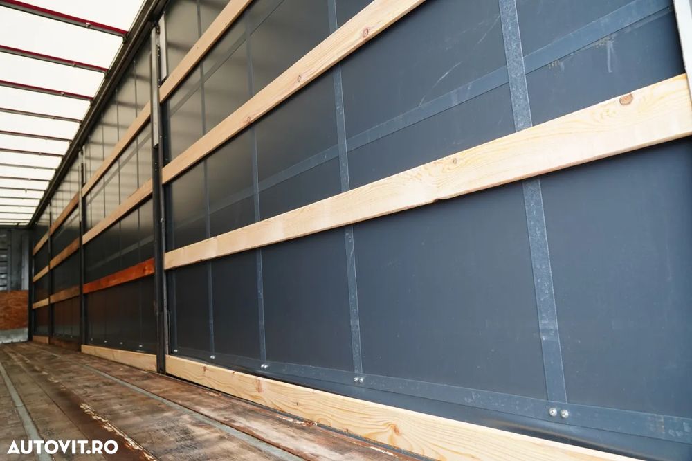 Fruehauf CORTINĂ / STANDARD / LIFT 2.000 kg / PODEA PUTERNICĂ ȘI ȘIMPĂRȚI LATERALE / CONTENIER PENTRU PALEȚI - 17