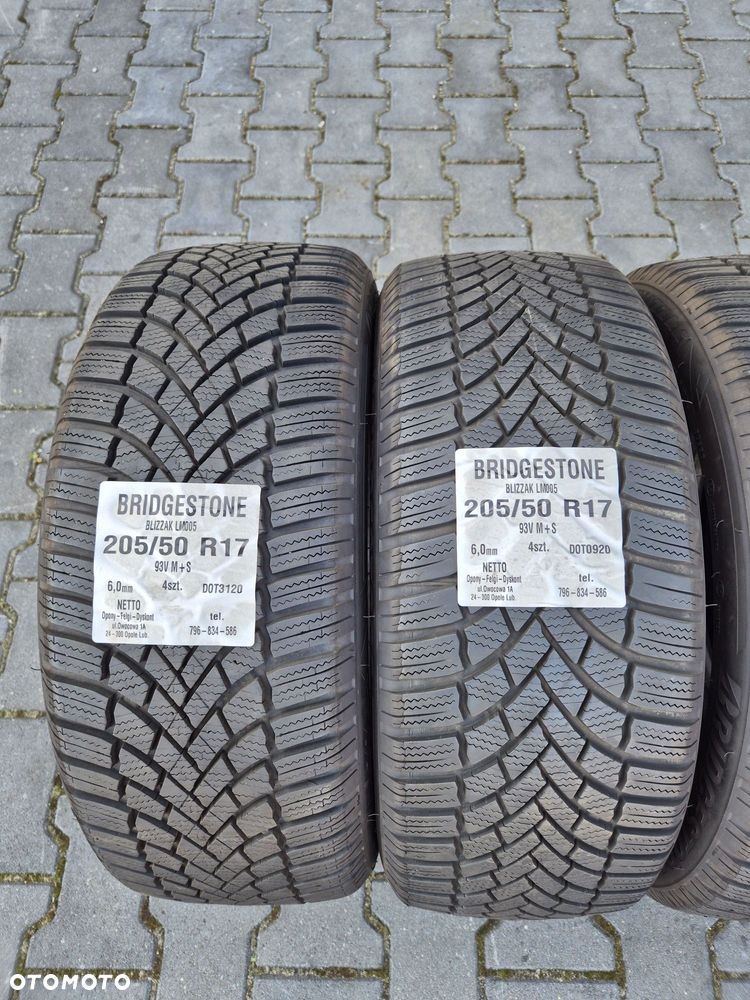 Opony Bridgestone 205 50 R17 - 2