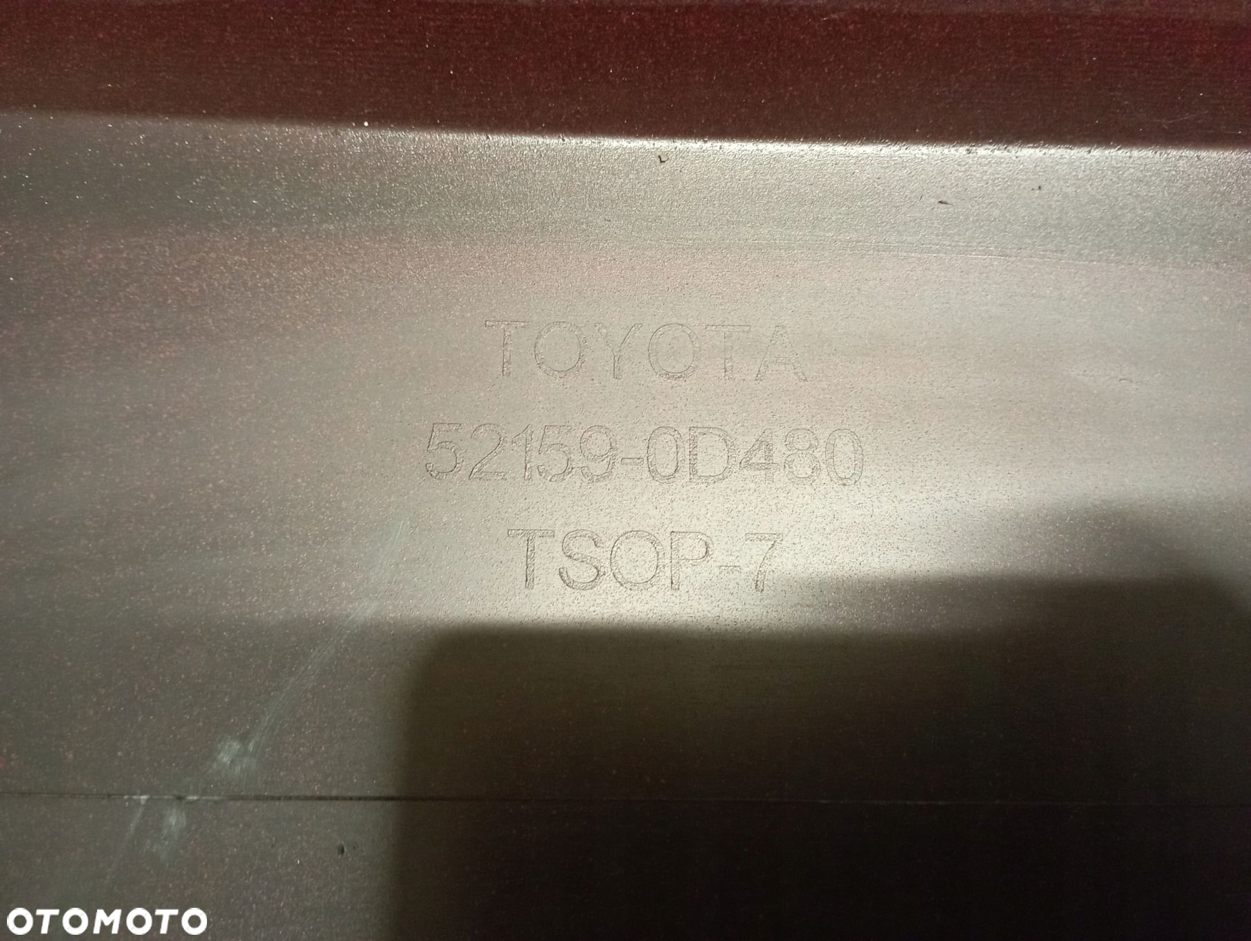 TOYOTA YARIS III lift 17-20r ZDERZAK TYLNY TYŁ - 8