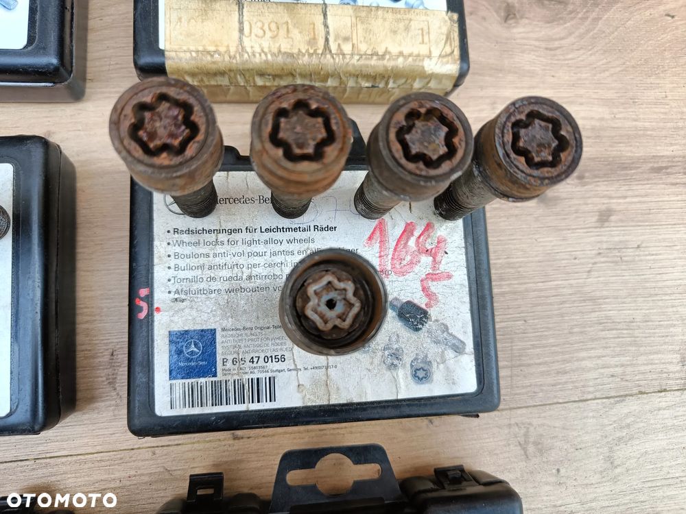 MERCEDES W164 W203 W204 W207 W209 W211 W212 ŚRUBY ZABEZPIECZAJĄCE ZŁODZIEJKI - 6