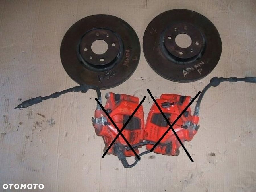 FIAT 500 ABARTH TARCZA HAMULCOWA przód przednia - 1