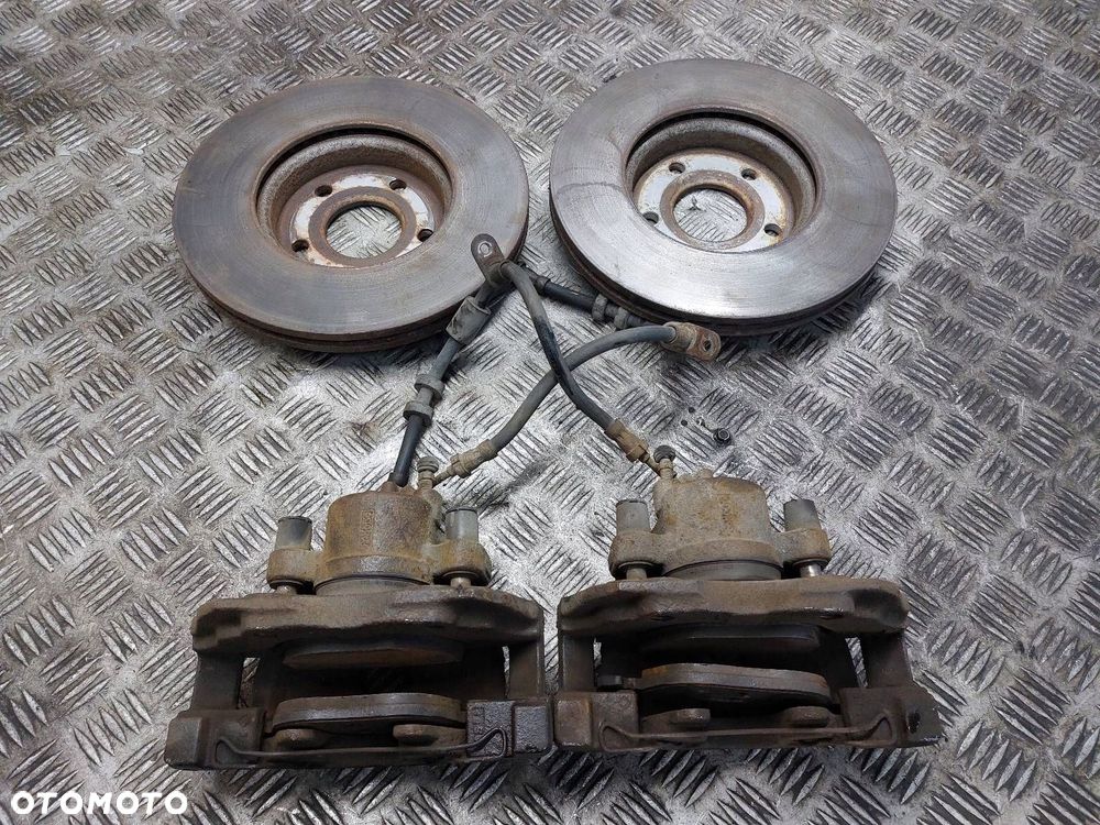 TARCZE HAMULCOWE PRZÓD + KLOCKI + ZACISKI FORD FOCUS MK3 1.6 TDCI - 5