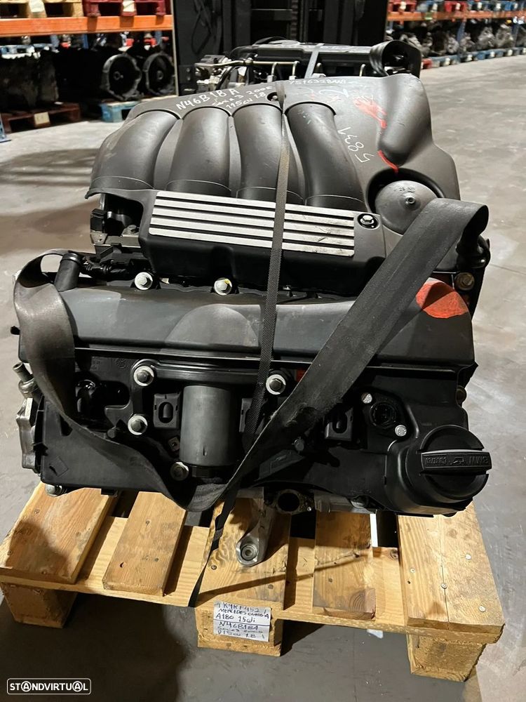 Motor BMW E46 115cv Ref: N46B18A - 1
