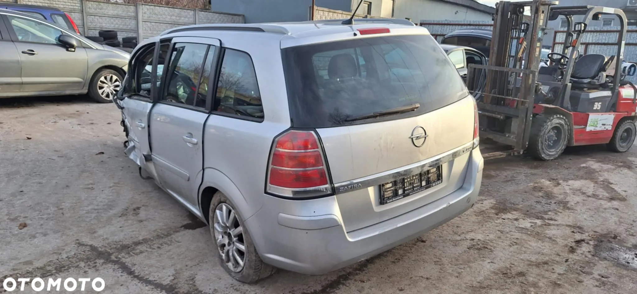 OPEL ZAFIRA B mechanizm silnik wycieraczek przód - 4