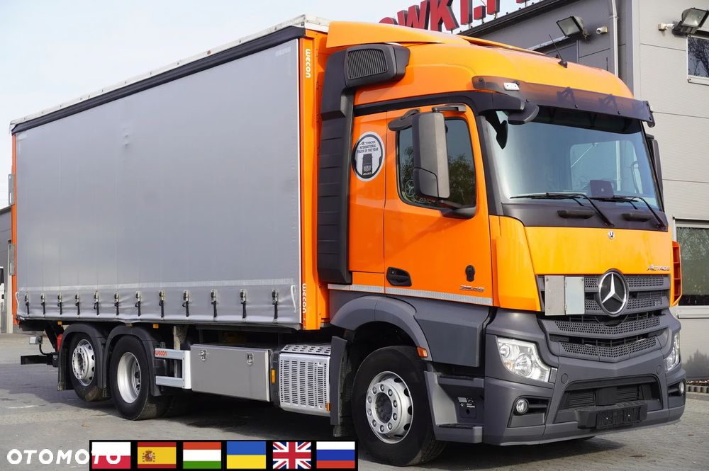 Mercedes-Benz Actros 2545 6×2 MP5 / FULL ADR / Firanka 17 EPAL - 1