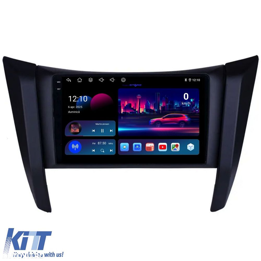 Navigatie Dedicata Nissan Navara (2015-2022), 9Inch, 6Gb Ram, 128Gb St - 4