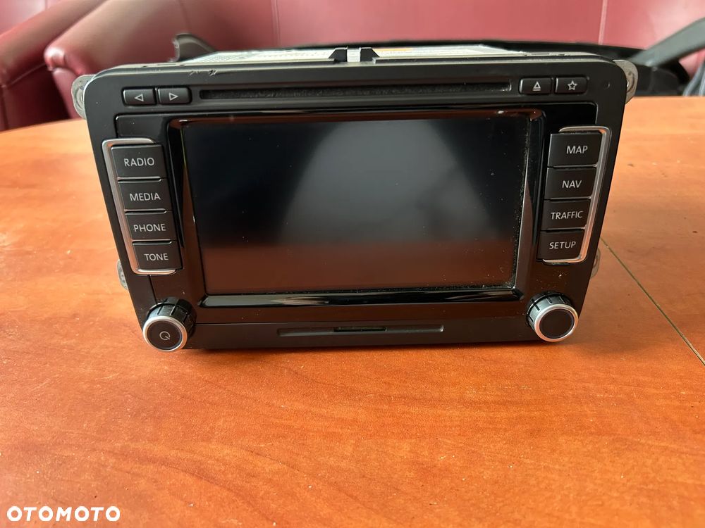 RADIO NAWIGACJA 1T0035680P VW GOLF CADDY PASSAT - 1