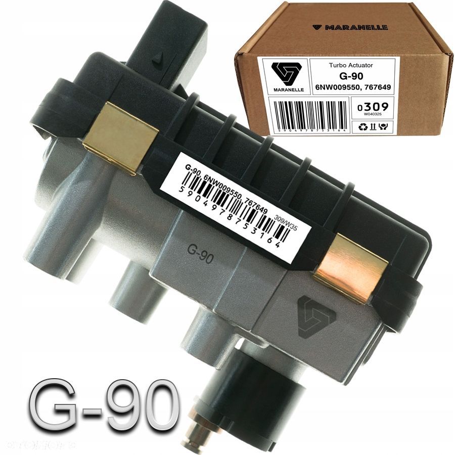 Nastawnik sterownik G-90, 6NW009550, 767649 turbiny 827334 AUDI Q5, A6, A7 - 3.0 - 1