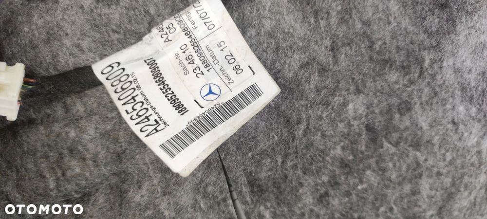 tapicerka boczek drzwi prawy tył tylne tylny poszycie MERCEDES X156 GLA - 9