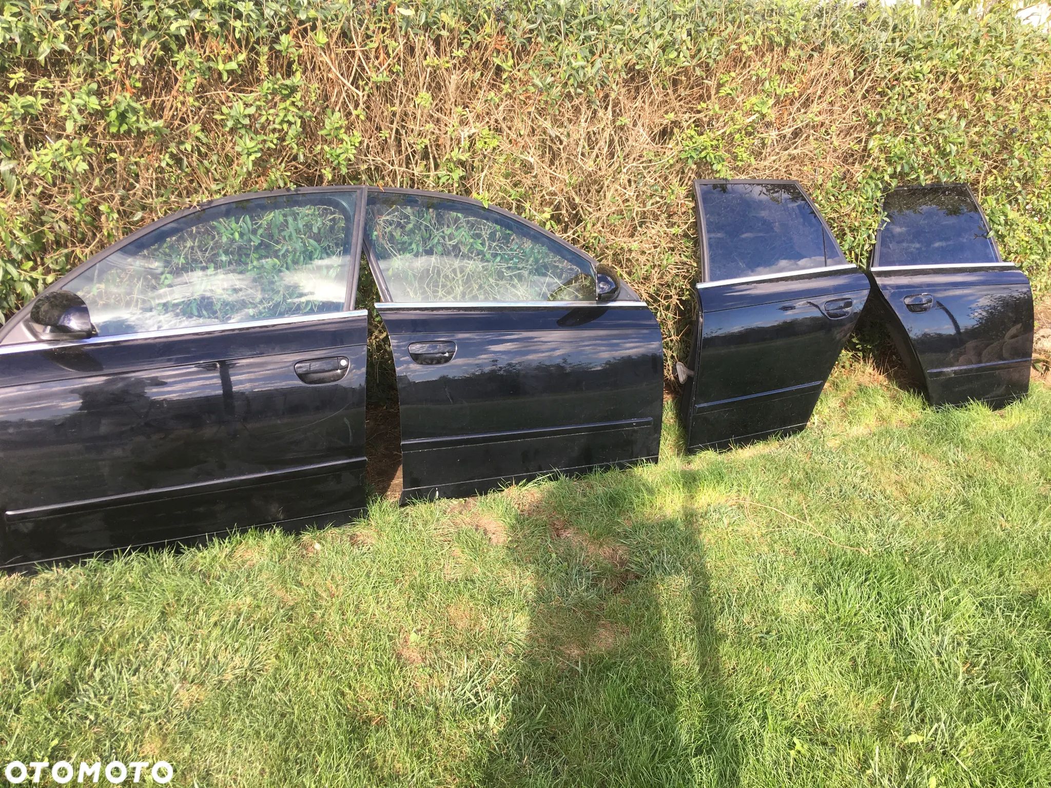 AUDI A4 B7 drzwi lewe prawe przód tył LY9B czarne kombi - 1