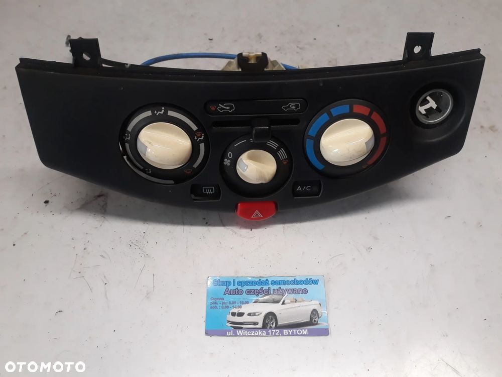 PANEL KLIMATYZACJI NISSAN MICRA K12  1,2 16V 2004r  F667193V-01 - 1