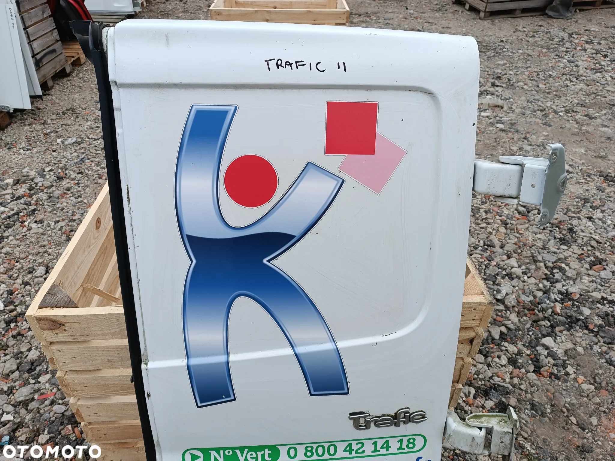 DRZWI PRAWY TYŁ PRAWE TYLNE RENAULT TRAFIC II - 7