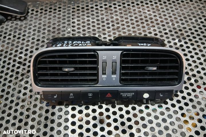 Grila ventilatie bord centru 6RF819728 6RF819728 Volkswagen VW Polo 5 - 1