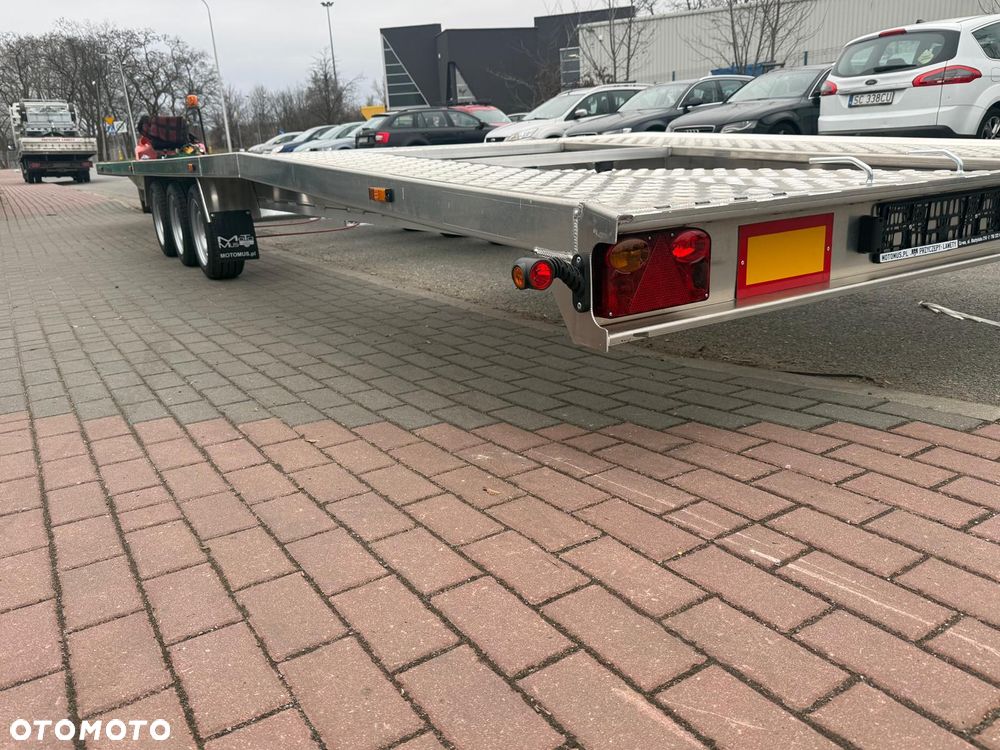 Gala BBG Laweta Gala Taurus 8535AL raz łamana 8,5x2,05m ALUMINIOWA 3 osie DMC 3500kg koła 195r13c super lekka dostawa MOTOMUS - 8