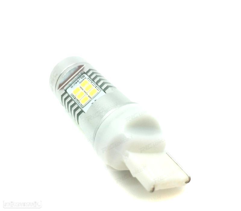 LÂMPADA LED T20 W21W AMBAR CANBUS - 1