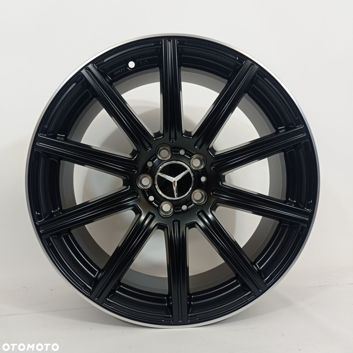 5x112 19" nowe mercedes klasa c e s cla a45 cla glk czarny satynowy - 6