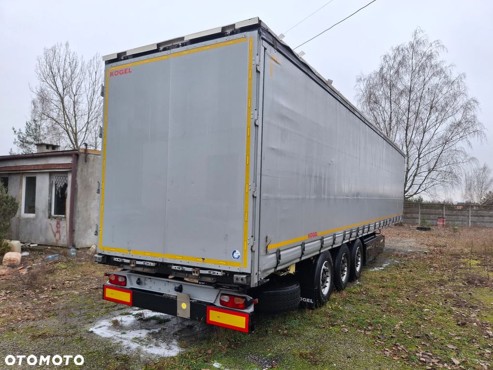 Kögel SN24,Podnoszona Oś, Skrzyniopaleta, Tarcza - 3