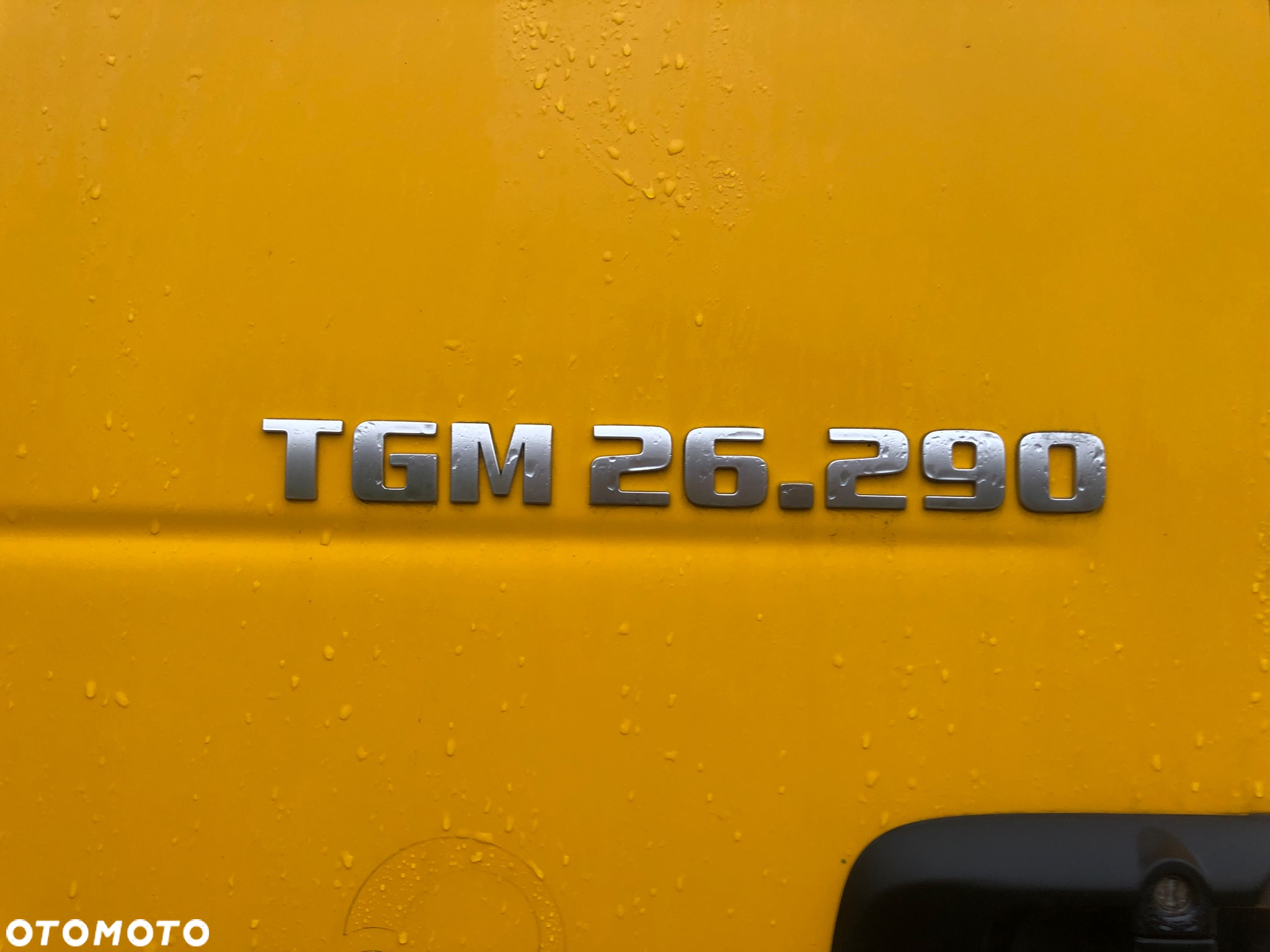 MAN TGM 26.290 piaskarka solarka schmidt 6x4 euro6 - 3