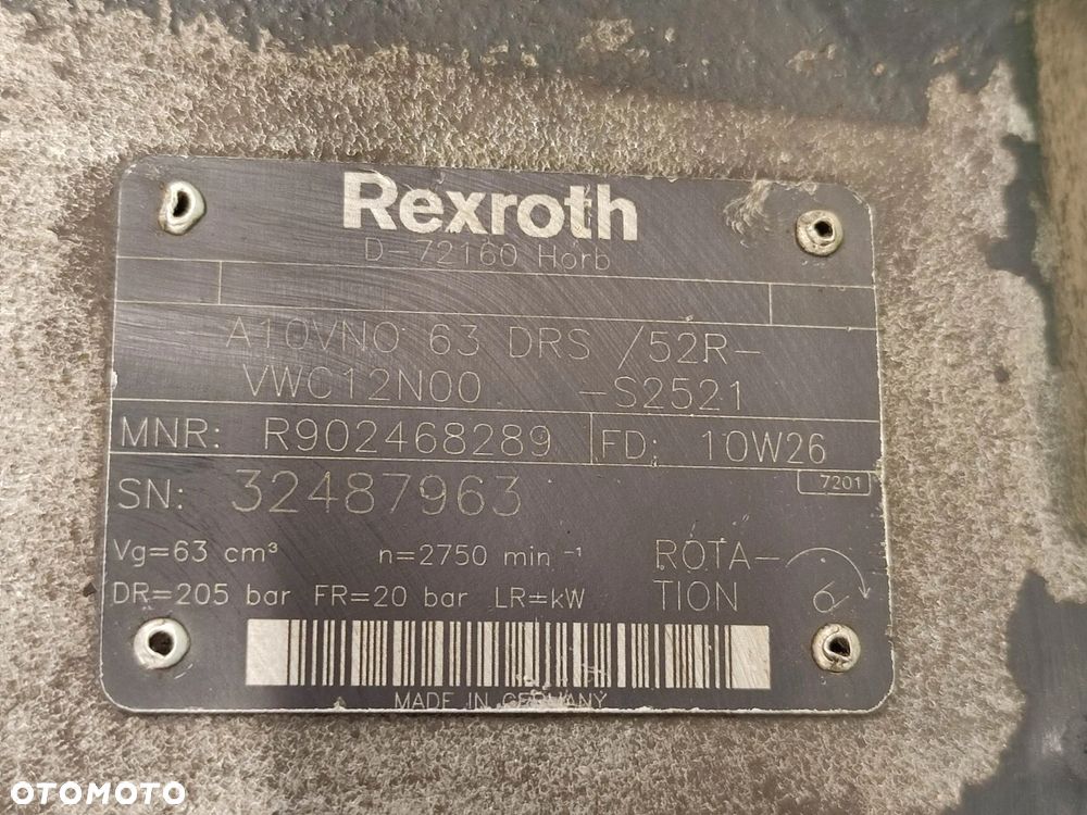 Pompa hydrauliczna Fendt 514 (32487963 Rexroth) - 10