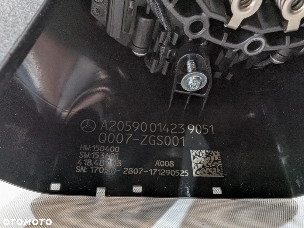 MERCEDES W205 MANETKI PRZEŁĄCZNIK ZESPOLONY TAŚMA A2059001423 - 5