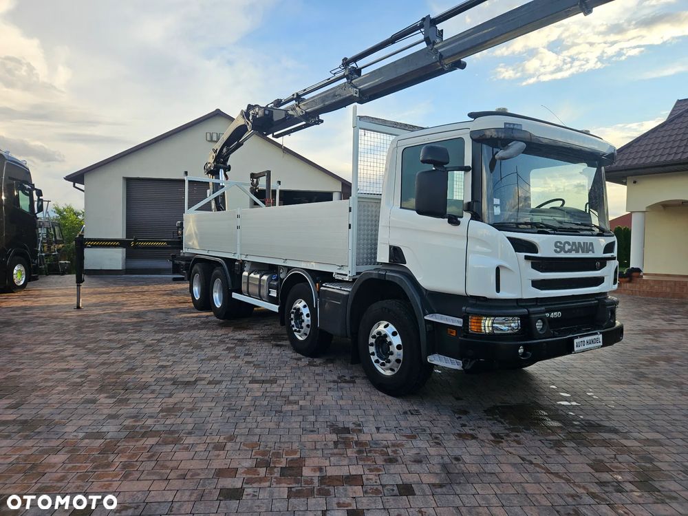 Scania 450*8x4*HIAB XS 244 HIPRO*PILOT*7m PAKA*KLIMA*IMPORT FRANCJA* - 8