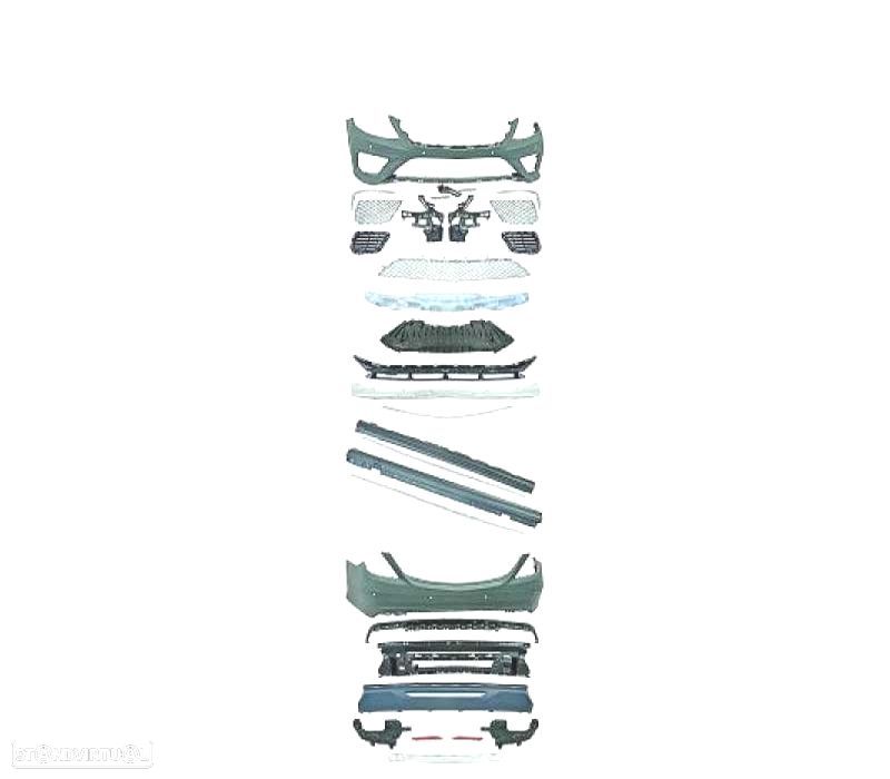 KIT DE CARROÇARIA MERCEDES CLASE S W222 13- LOOK S65 AMG - 3