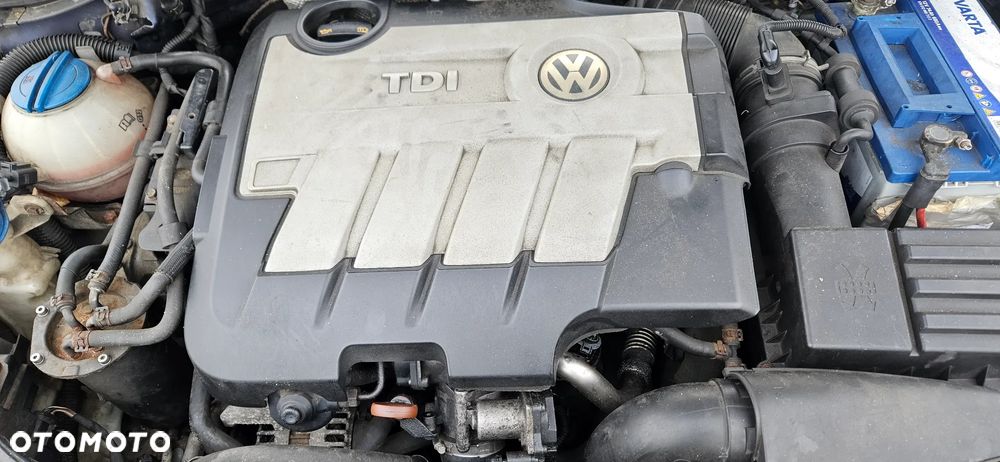 VW Passat B6 2,0 TDI CR 103kW 140KM 2009r kombi 6-bieg manual LD5Q silnik CBAB skrzynia KNS - 5