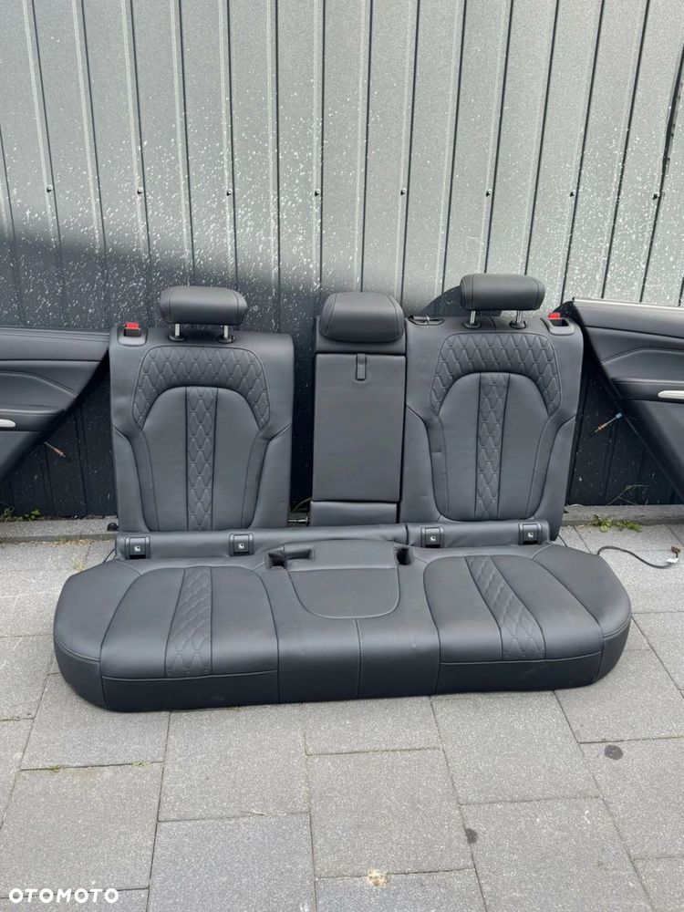 FOTELE TAPICERKA BMW X5 G05 INDIVIDUAL SKÓRA PEŁNA CZARNA MASAŻ GRZANE KOMFORT - 2