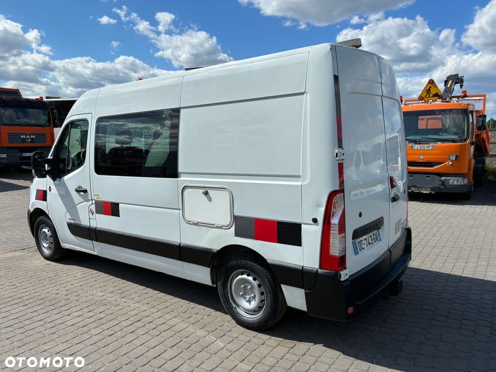 Renault Master 2011r. Brygadówka DUŻY WYBÓR 7 Osobowa Parktronic KIima L2H2 - 10