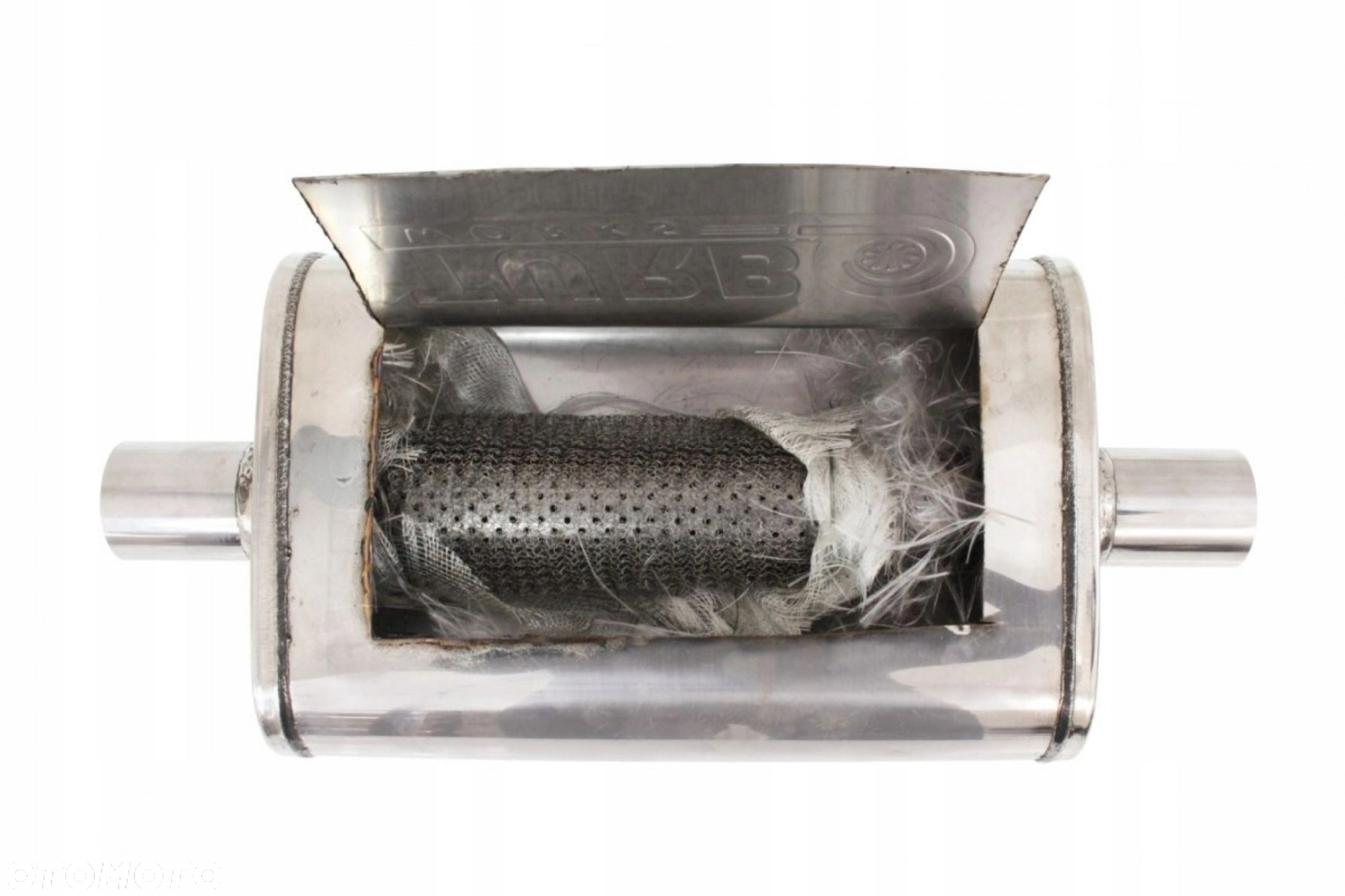 Tłumik Środkowy 70mm TurboWorks LT 304SS - 5