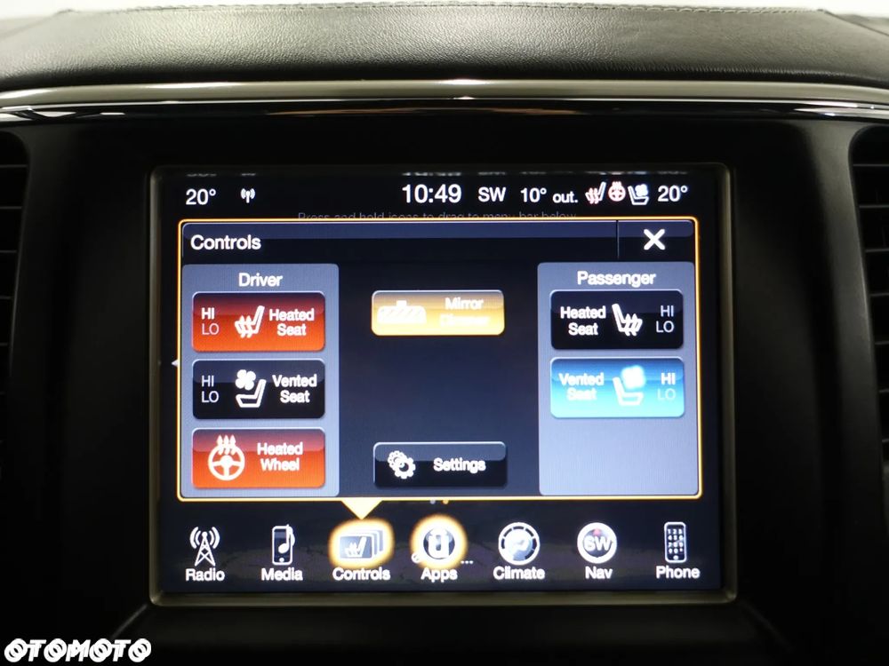 Jeep Grand Cherokee 5.7 V8 HEMI 4WD Automatik Overland - 33