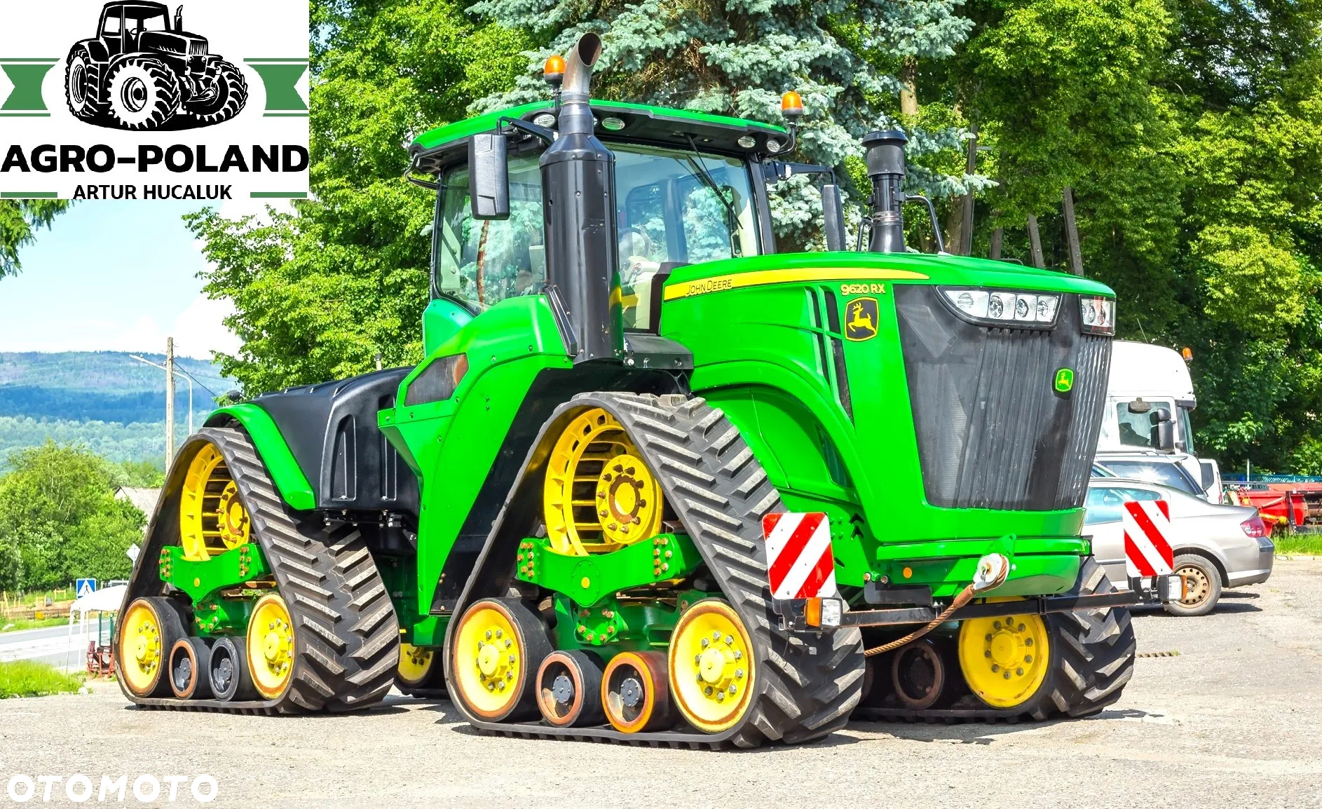 John Deere 9620 RX - POWERSHIFT - 3824 h - 2019ROK - NOWE GĄSIENICE - AUTOTRAC - 3
