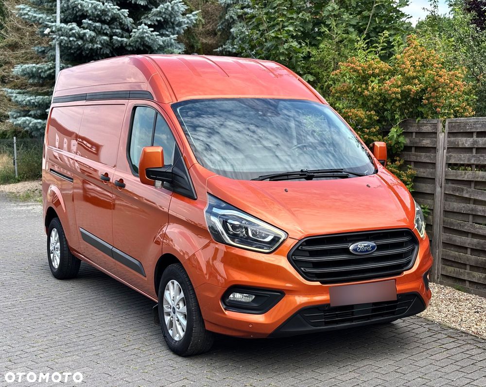 Ford Transit Custom L2H2 Automat Klima Xenon Navi Kamera G.Fotele,Szyba Serwis I właściciel - 2