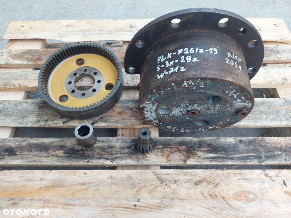 ZWOLNICA PIASTA SZTYWNA KOPARKA O&K MH4 MH 4 PLUS LEWA [W-71, S-3×29, P-13Z / 26F, SZ-10][NAP 2051] - 9