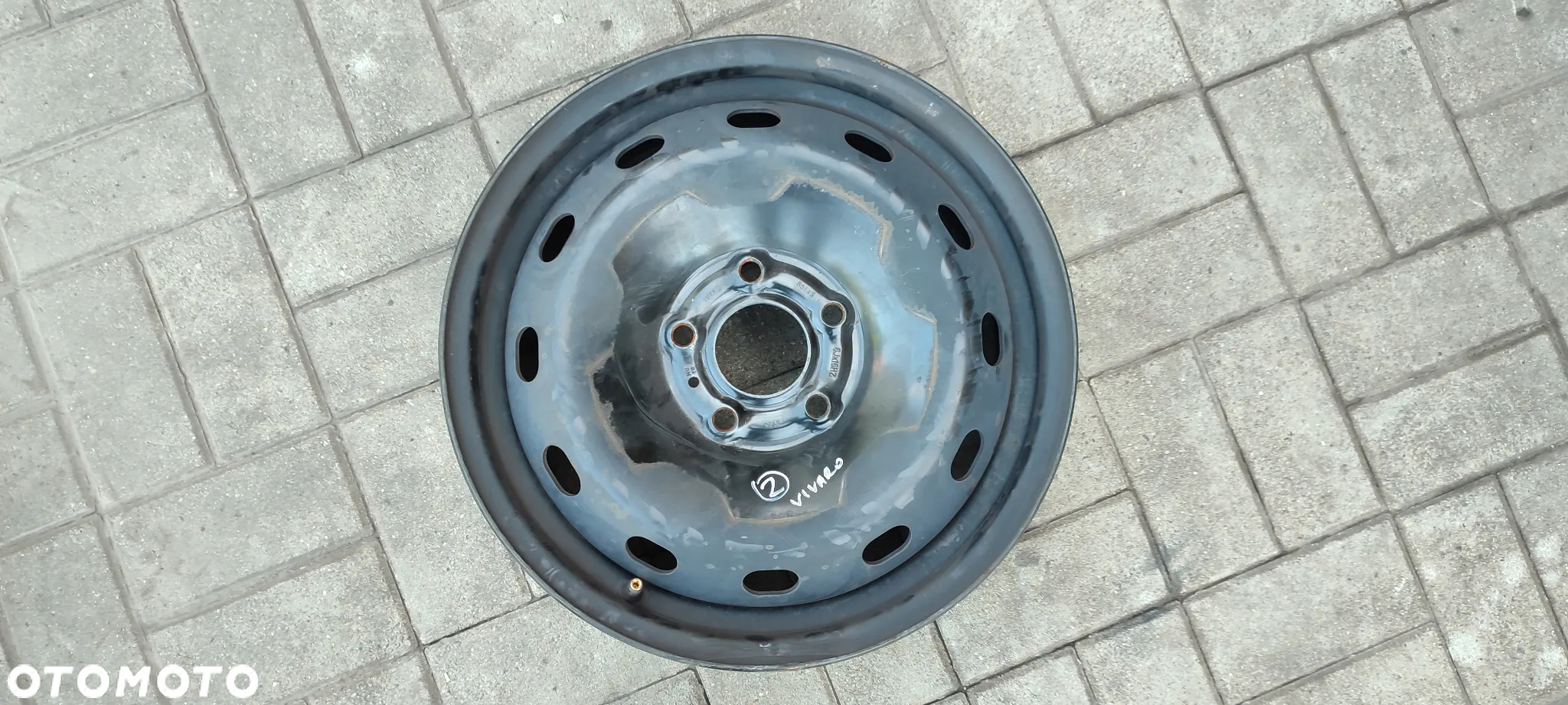 FELGI STALOWE 5x114,3 6Jx16 CALI ET50 RENAULT TRAFIC III VIVARO B TALENTO PRIMASTAR KOMPLET 4 SZTUKI - 3