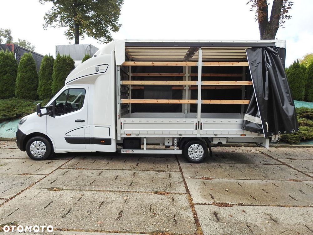 Opel MOVANO PLANDEKA 10 PALET WEBASTO TEMPOMAT KLIMATYZACJA LEDY PNEUMATYKA  165KM - 9