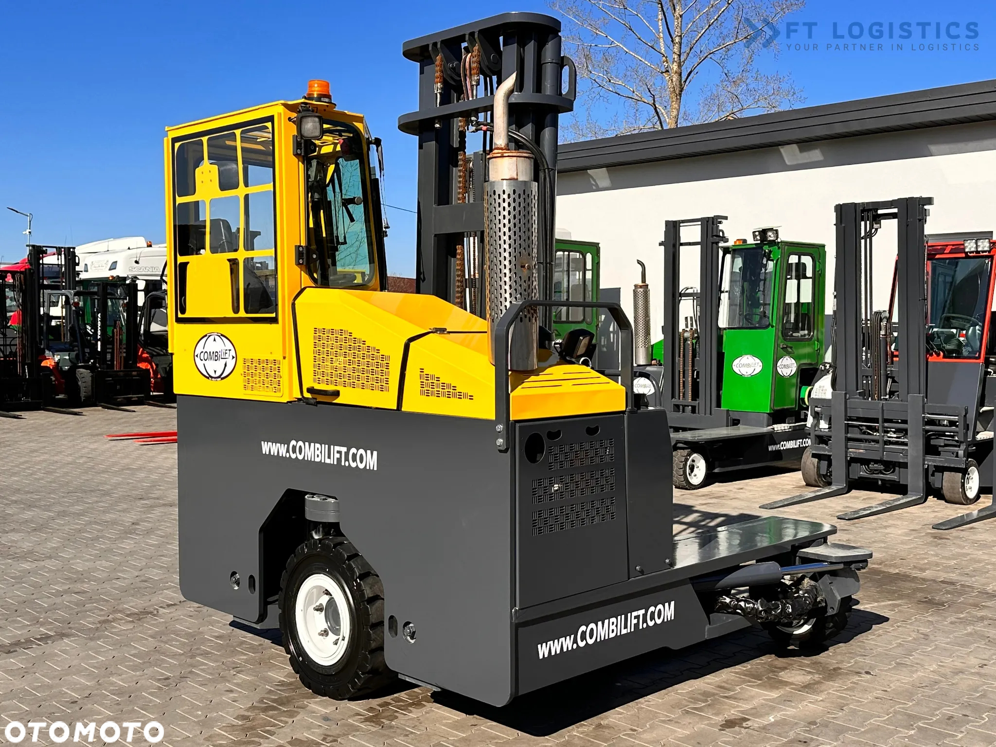Combilift C4000 / LPG / DUPLEX / 4100MM / WAGA / PRZESÓW WIDEŁ / JAK NOWY - 38
