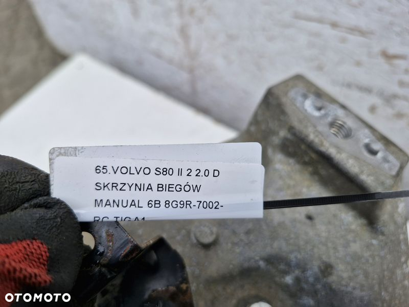 VOLVO S80 2 II V70 3 III 2.0 D SKRZYNIA BIEGÓW MANUAL 6B 8G9R-7002-RC TIGA1 - 5