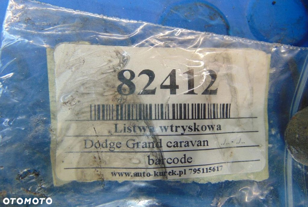 DODGE GRAND CARAVAN 2.8CRD LISTWA WTRYSKOWA 0445214041 - 5