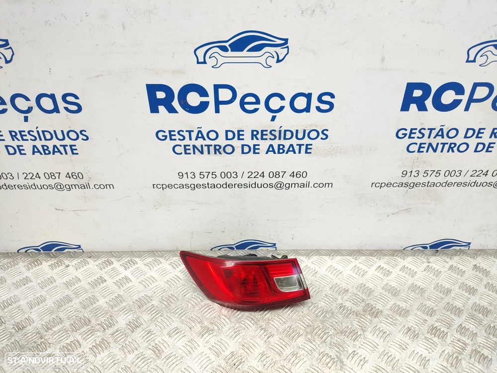 Farolim traseiro trás esquerdo original Renault Clio IV Carro Fase 1 de 2012 a 2016 - 6